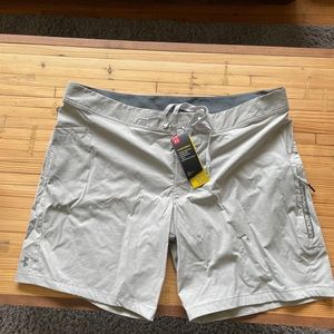 Under armour grey board shorts swim suit size 42